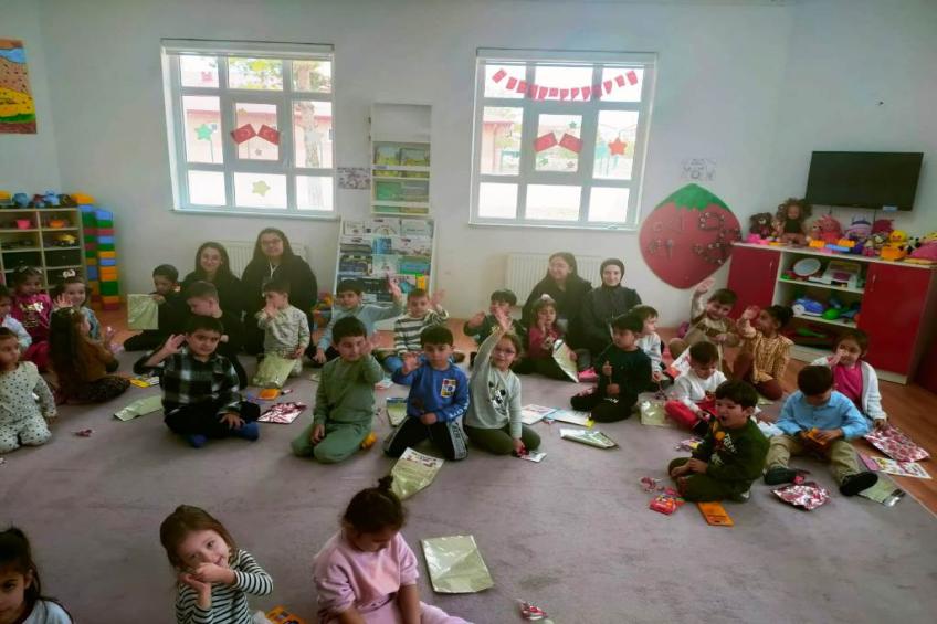 İyilikte Yarışanlar Projesi Kapsamında Kardeş Okulumuzu Ziyaret Ettik